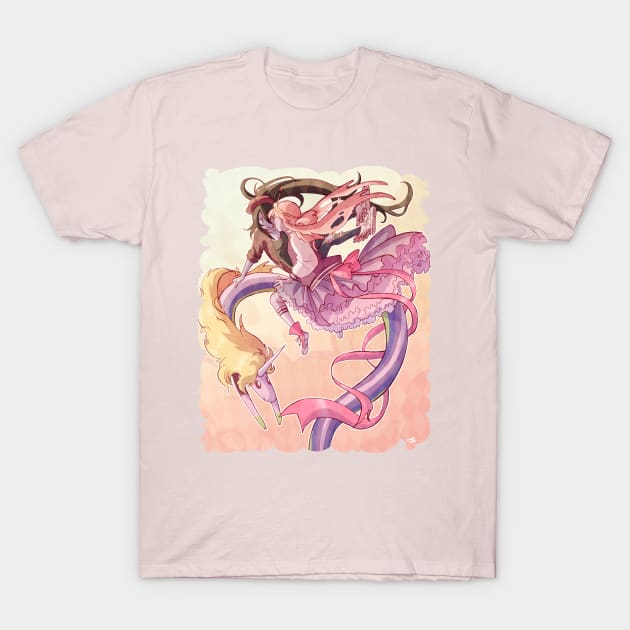 Ride with Lady Rainicorn T-Shirt by Metagalactic